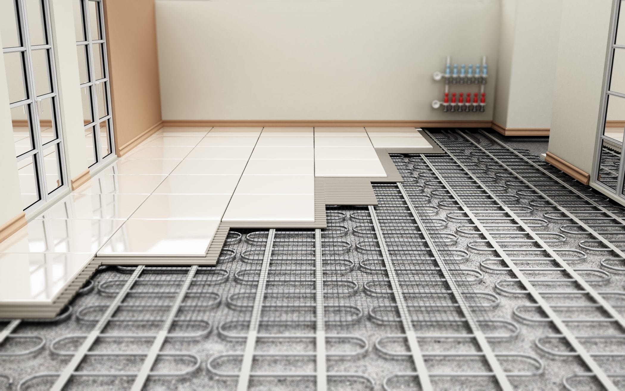 cost of hydronic radiant floor heating systems